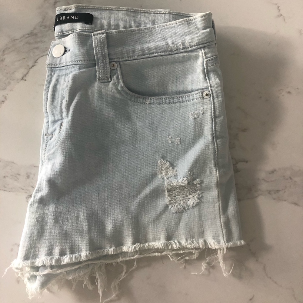 J Brand cut off denim shorts